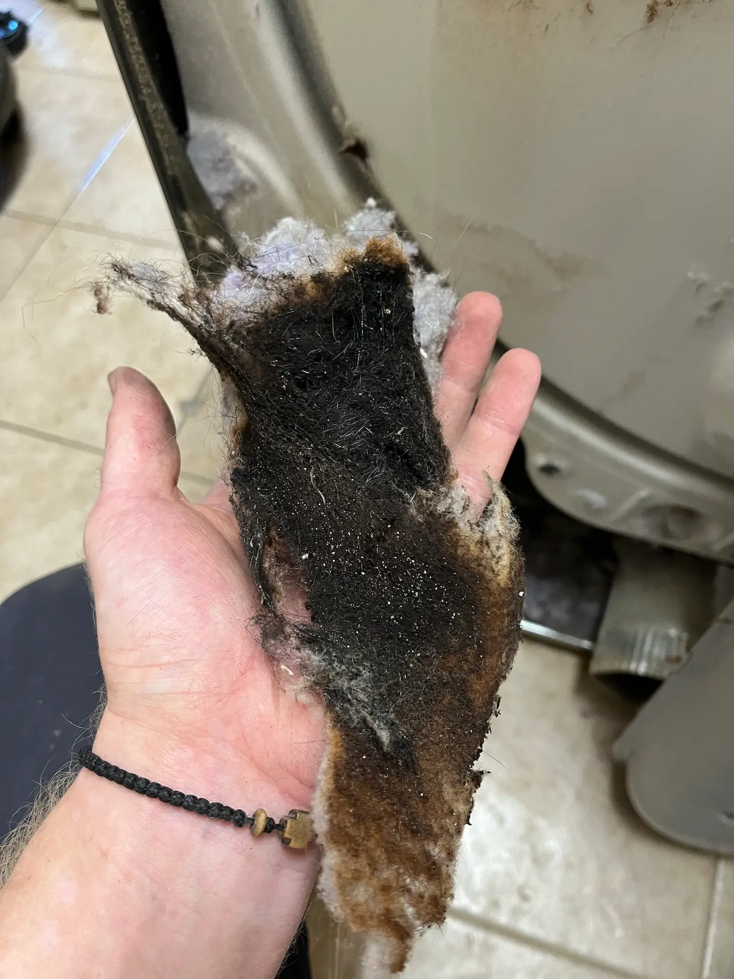 dryer vent cleaning redding ca burnt lint found inside of a dryer