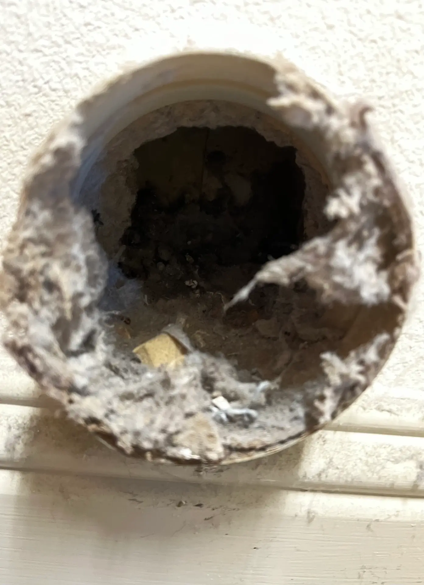 dryer vent cleaning redding ca before