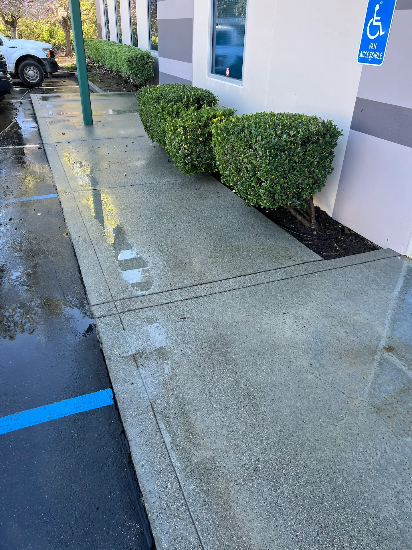 pressure washing redding ca after