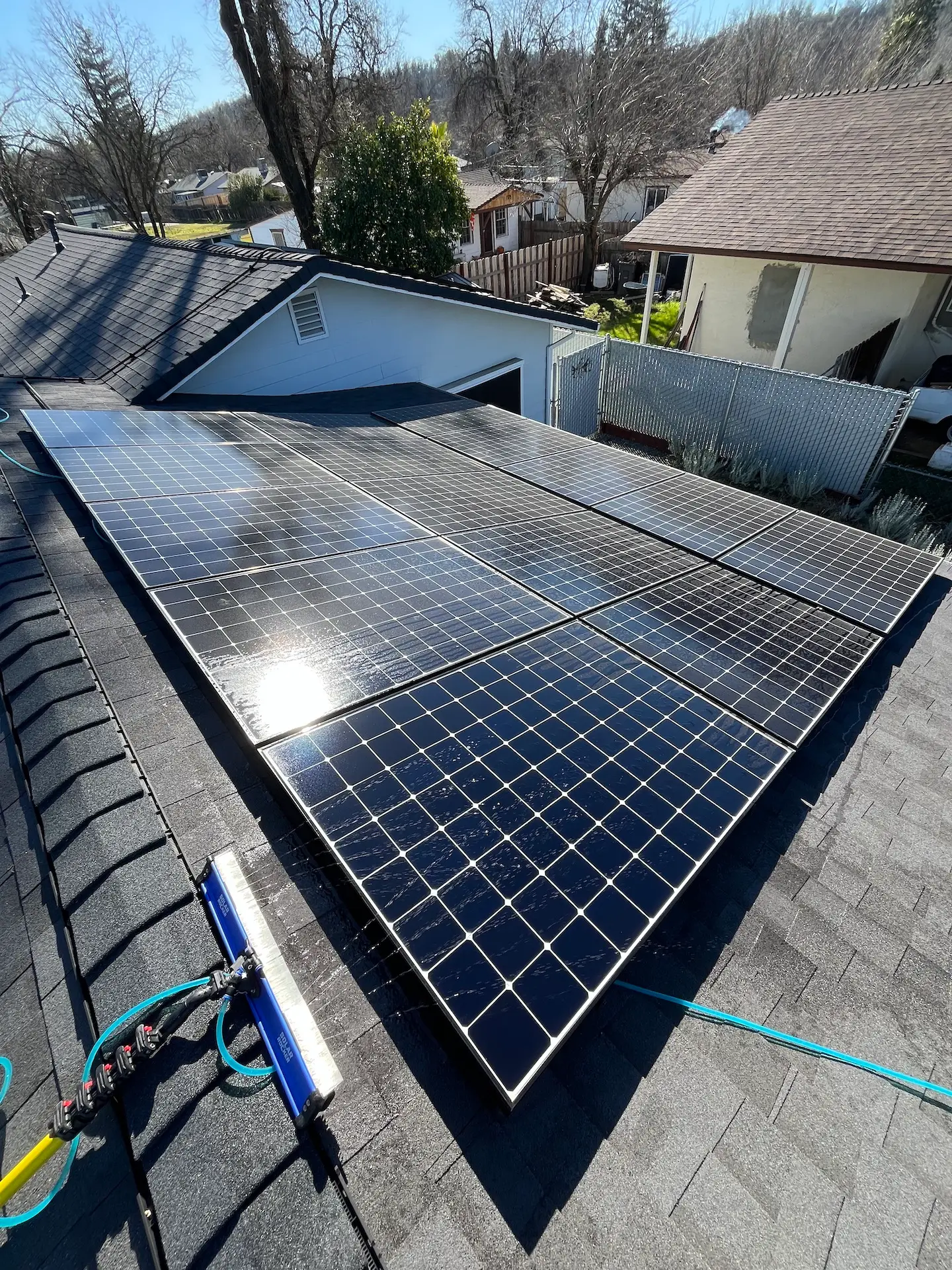 solar panel cleaning redding ca the process